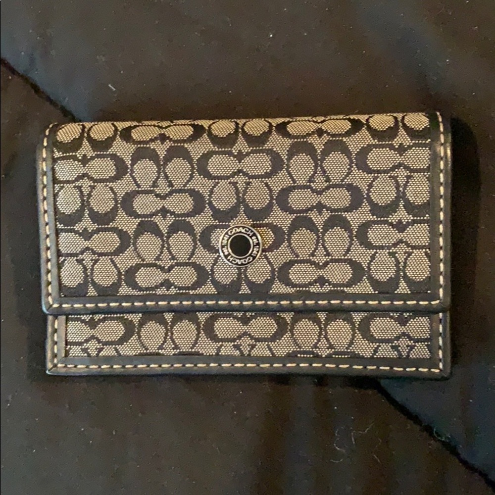Coach card holder